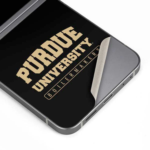 Purdue University Boilermakers Bold Galaxy Z Flip6 Skin